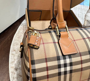 Burberry medium Check satchel bag