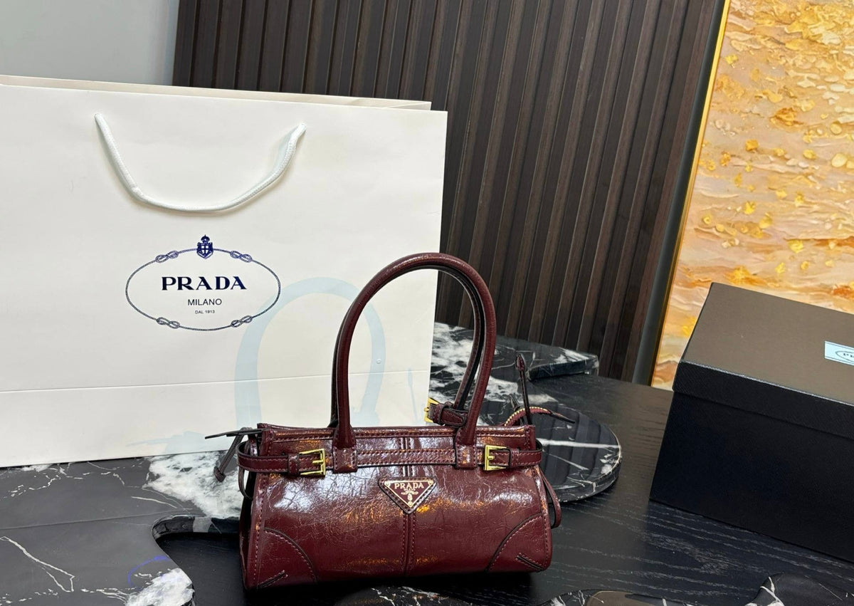 Prada leather mini handbag