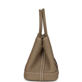 Hermès Garden Party Neo 23 Etoupe Negonda Palladium Hardware