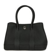 Hermès Garden Party Neo 23 Black Negonda Palladium Hardware