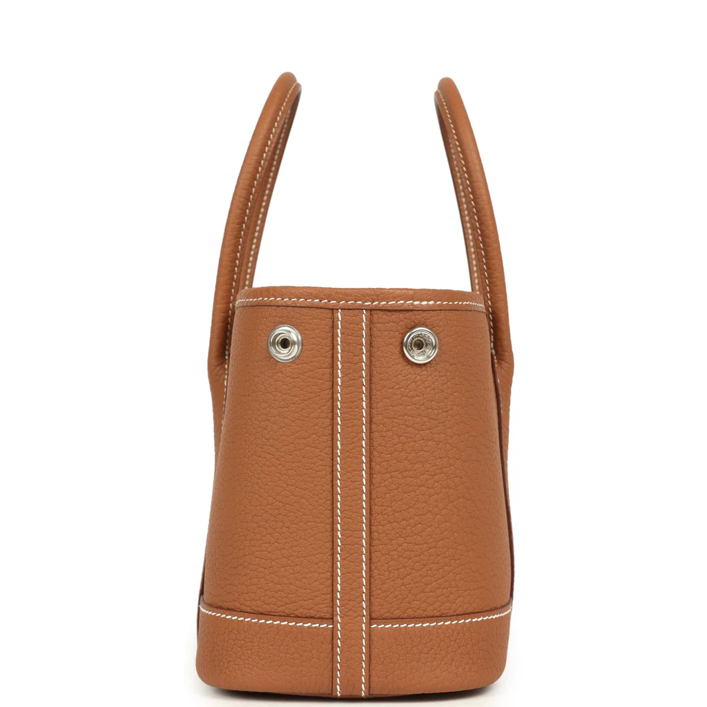 Hermès Garden Party Neo 23 Gold Negonda Palladium Hardware