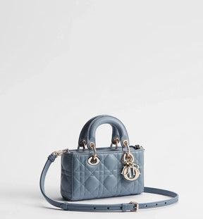 Dior Micro Lady D-Joy Bag Cloud Blue