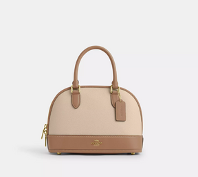 Coach Sabrina Satchel Bag In Colorblock