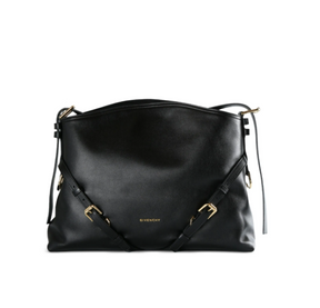 Givenchy buckle-strap leather shoulder bag
