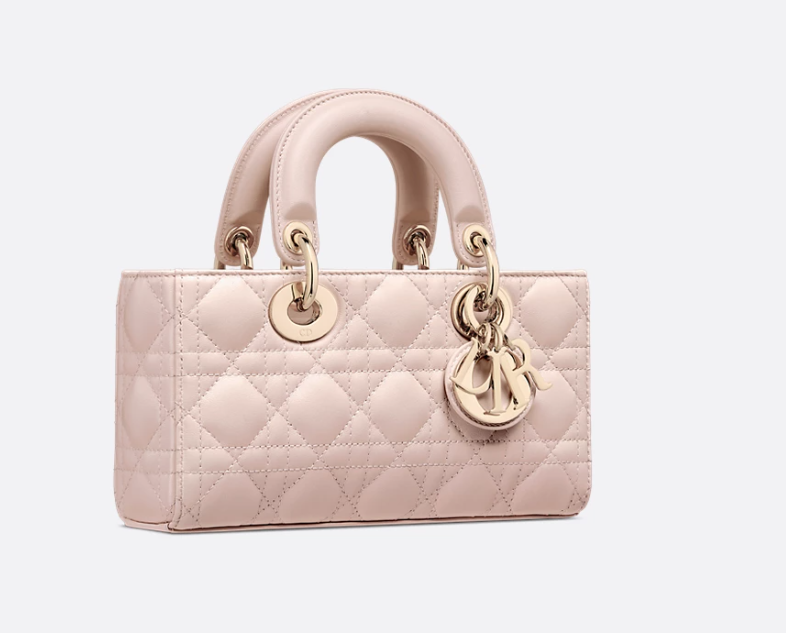 Dior Small Lady D-Joy Bag Powder Pink