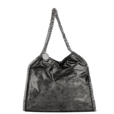 Stella McCartney Metallic Black Falabella Bag