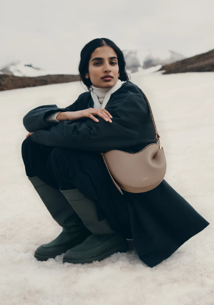 Polene Tonca Edition Textured Taupe