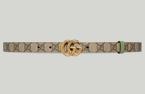 GUCCI  Gucci GG Marmont Reversible Wide Belt