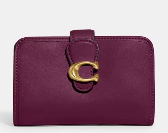 Coach Tabby Medium Wallet In Colorblock Signature Canvas