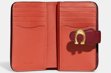 Coach Tabby Medium Wallet In Colorblock Signature Canvas