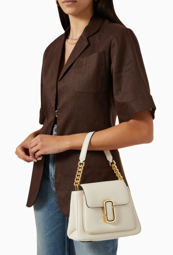 Marc Jacobs The J Marc Mini Satchel Shoulder Bag in Leather
