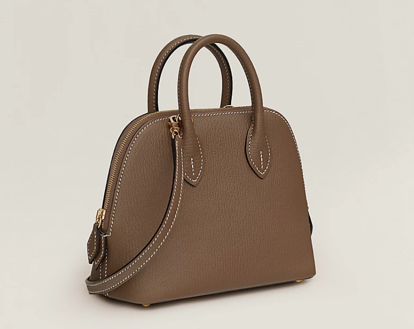 Hermès Gold Epsom Bolide 1923 25 Gold Hardware