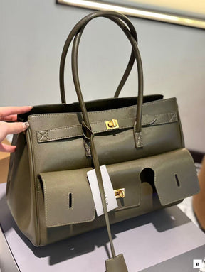 Balenciaga leather shoulder bag