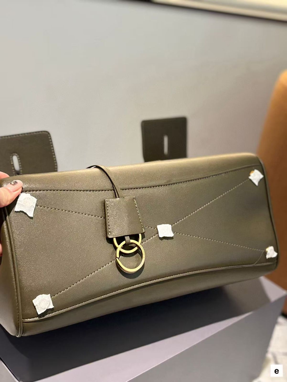 Balenciaga leather shoulder bag