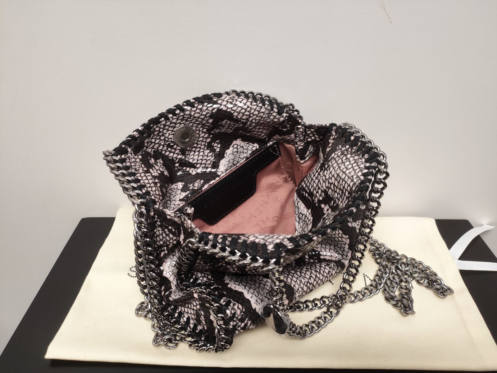 Stella McCartney Falabella Tote in Metallic Eco Leather