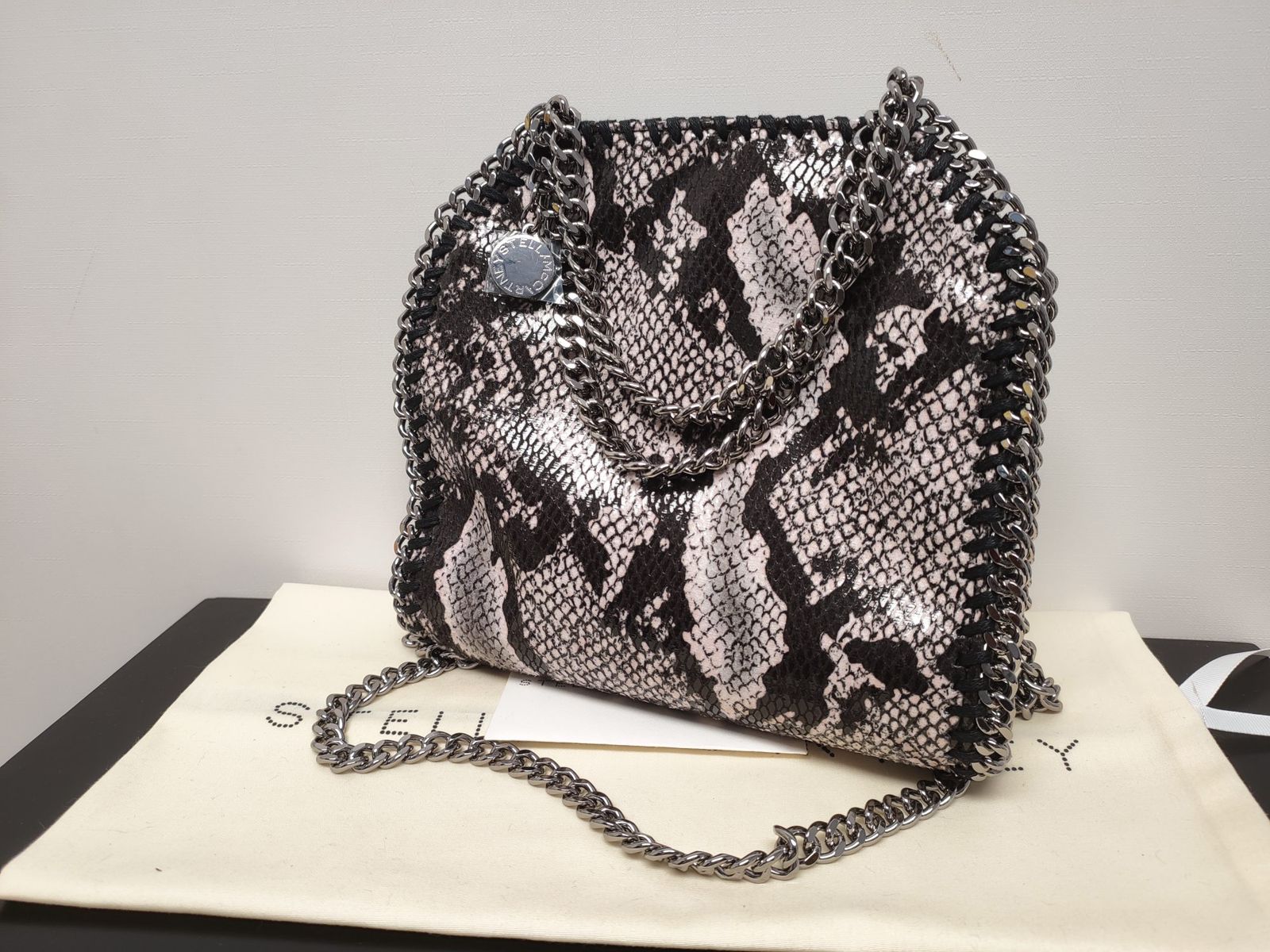 Stella McCartney Falabella Tote in Metallic Eco Leather