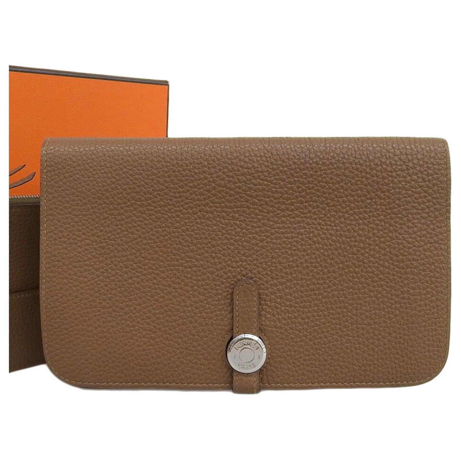 Hermes Dogon Brown Wallet