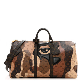 Louis Vuitton  Monogram KidSuper Portrait Keepall Bandouliere 55