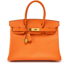 Hermes Birkin Bag In Orange