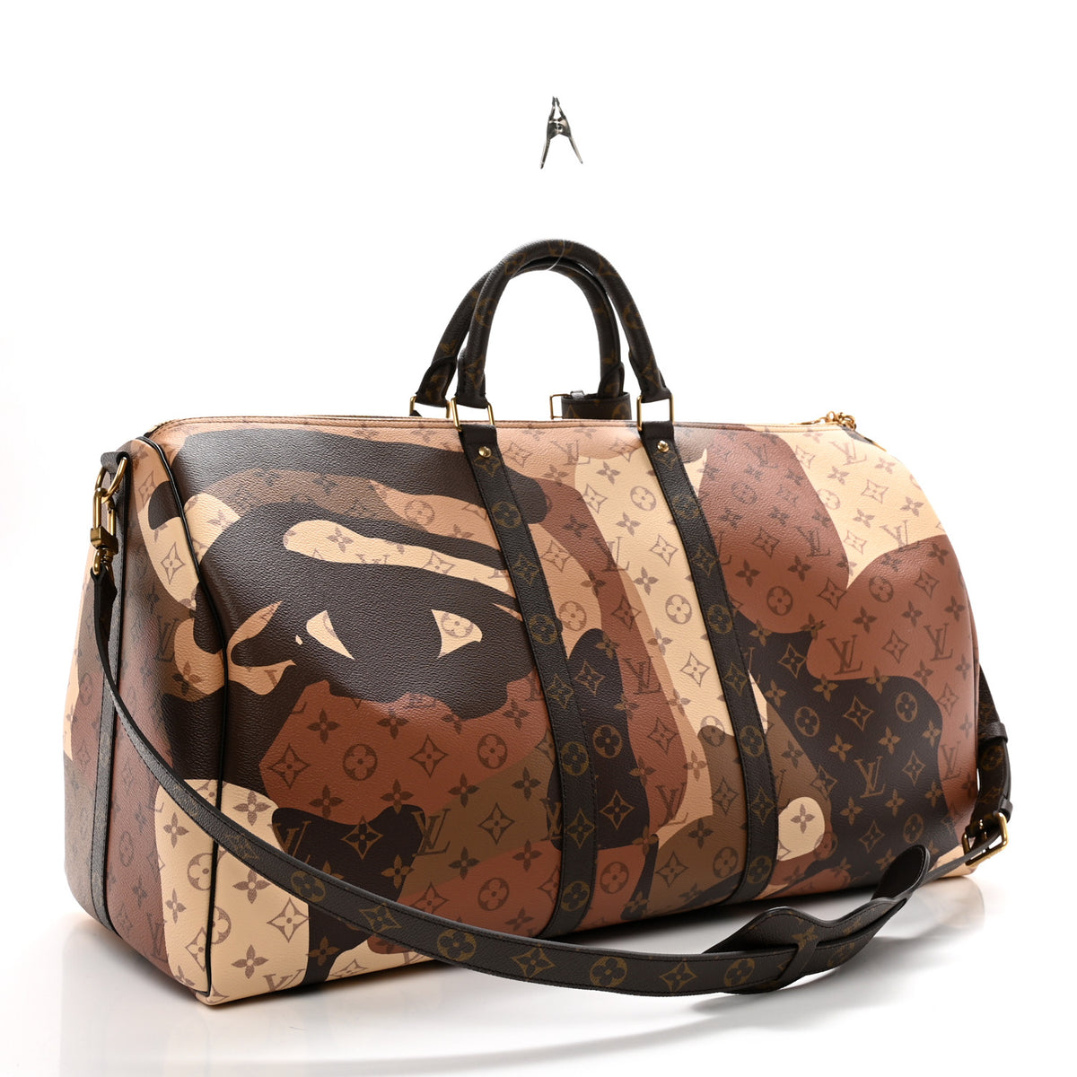 Louis Vuitton  Monogram KidSuper Portrait Keepall Bandouliere 55