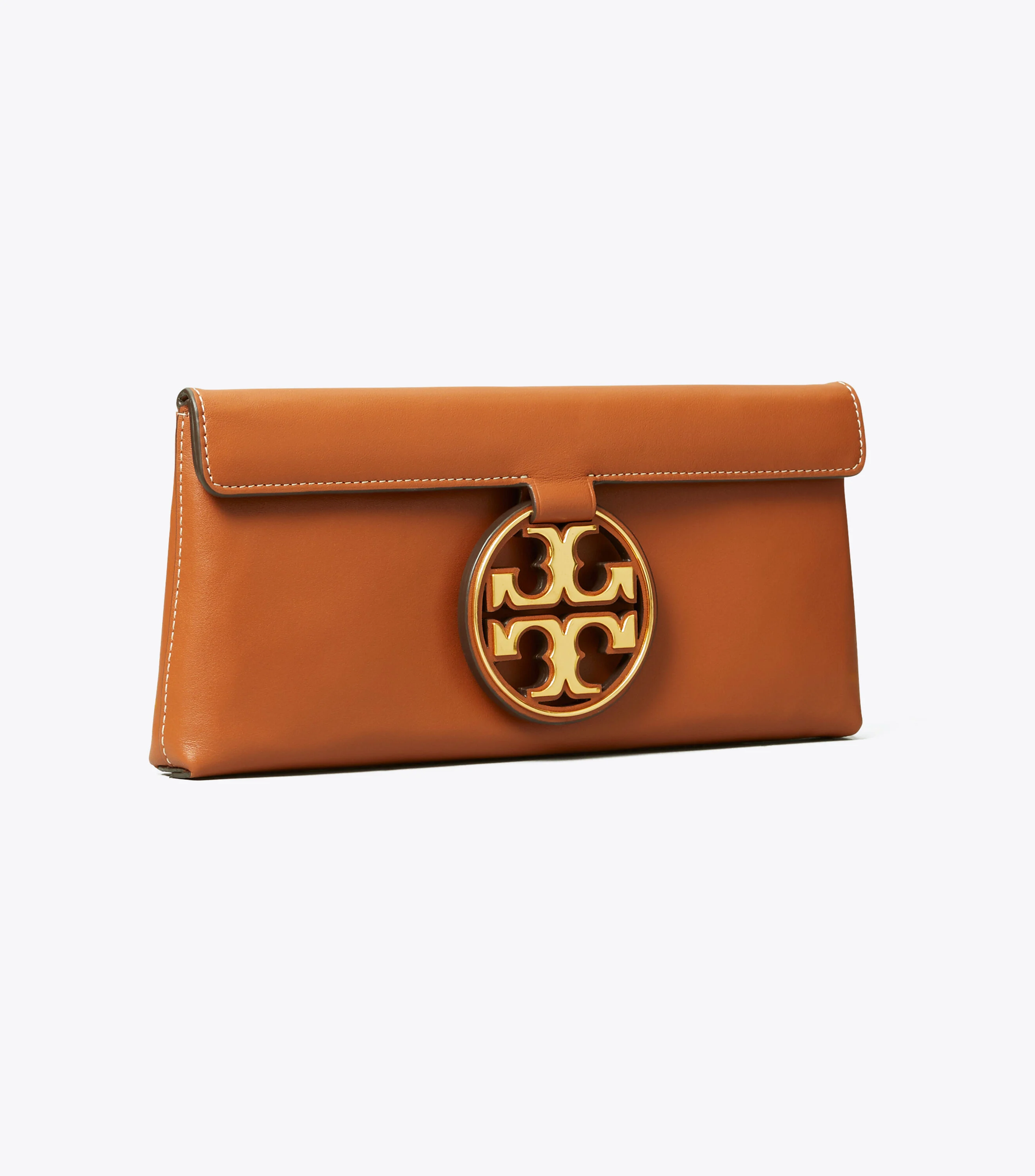 Tory Burch Miller Small Leather Clutch