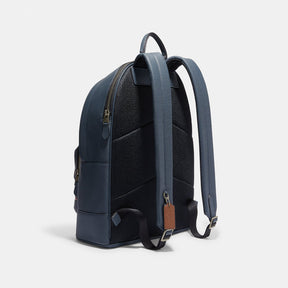 Original Coach Backpack With Coach Stripe