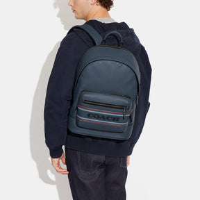 Original Coach Backpack With Coach Stripe