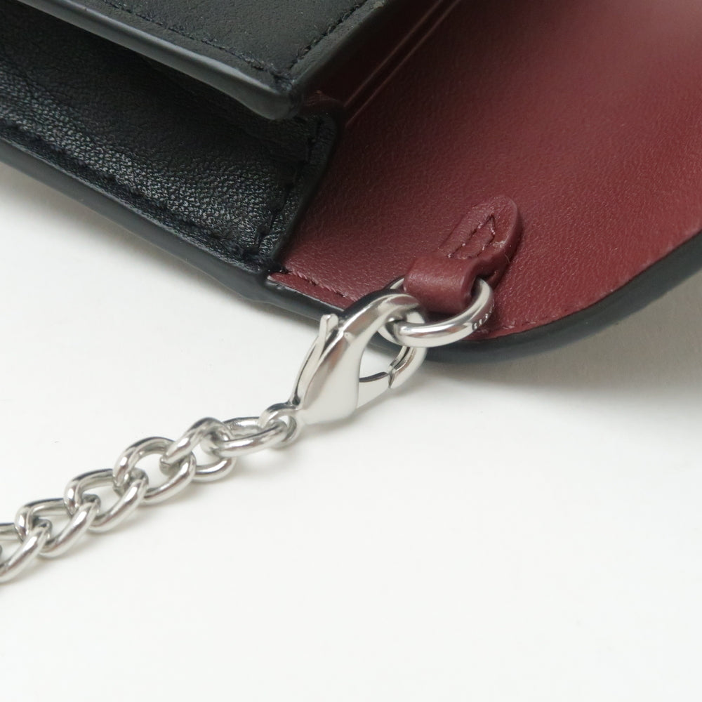 Mini Coach Wallet With Chain