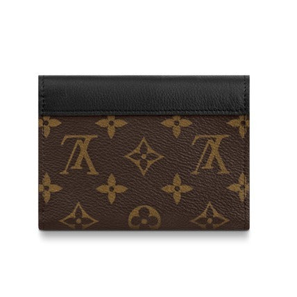 Louis Vuitton Plain Logo Folding Wallets