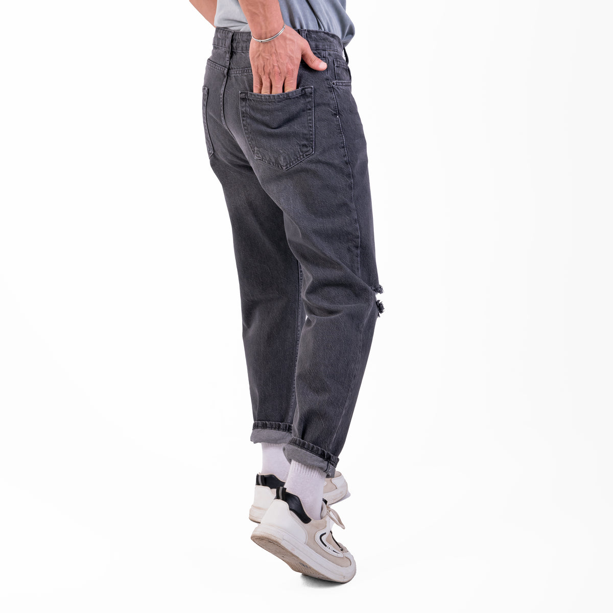 Men's Comfy Boyfriend Cut Denim Trousers