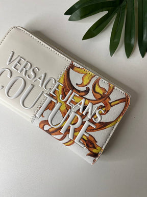 Versace Jeans Couture White Wallet