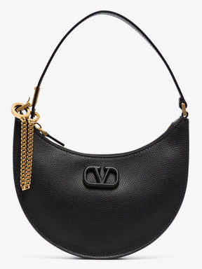 Black Valentino Garavani Mini Leather Shoulder Bag