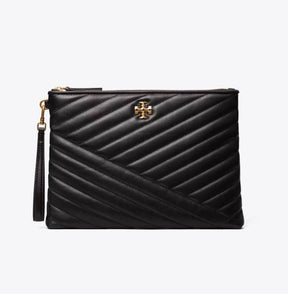 TORY BURCH SMALL KIRA CHEVRON POUCH