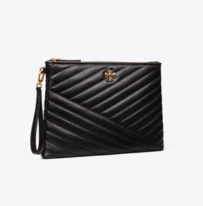 TORY BURCH SMALL KIRA CHEVRON POUCH