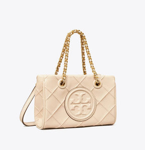 TORY BURCH MINI FLEMING SOFT CHAIN TOTE