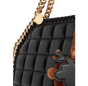 Stella Falabella medium quilted faux leather tote