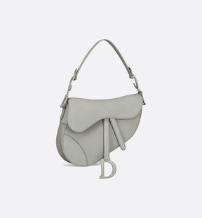 Christian Dior Ultra Matte Calfskin Saddle Bag Grey