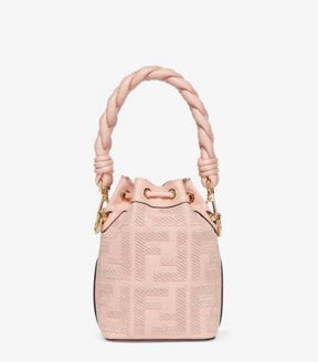 Fendi Mon Tresor Pink FF canvas mini-bag