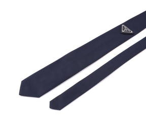 Prada Re-Nylon Gabardine Tie Blue