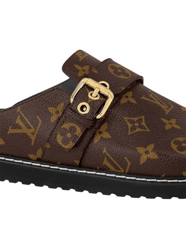 LV Cosy Flat Comfort Clog Mule Brown