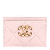 Chanel Quilted Leather 19 Card Holder