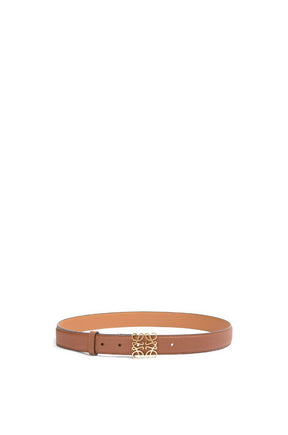 Loewe Anagram belt in pebble grain calfskin