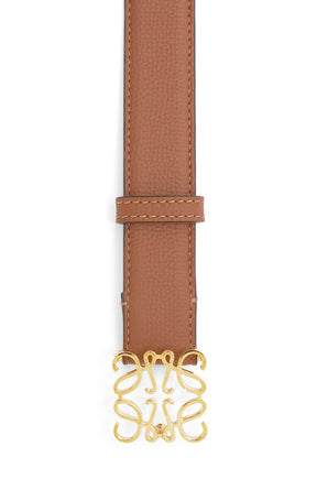 Loewe Anagram belt in pebble grain calfskin