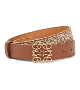 Loewe Camel leather belt