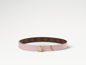 Pretty LV Enamel 30mm Reversible Belt