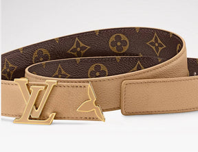 Pretty LV Reversible Belt