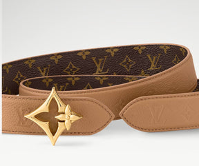 LV Flowergram 30mm Reversible Belt