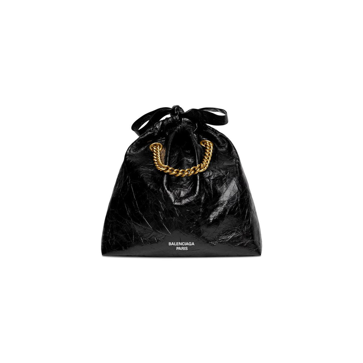 WOMEN'S CRUSH SMALL TOTE BAG IN BLACK