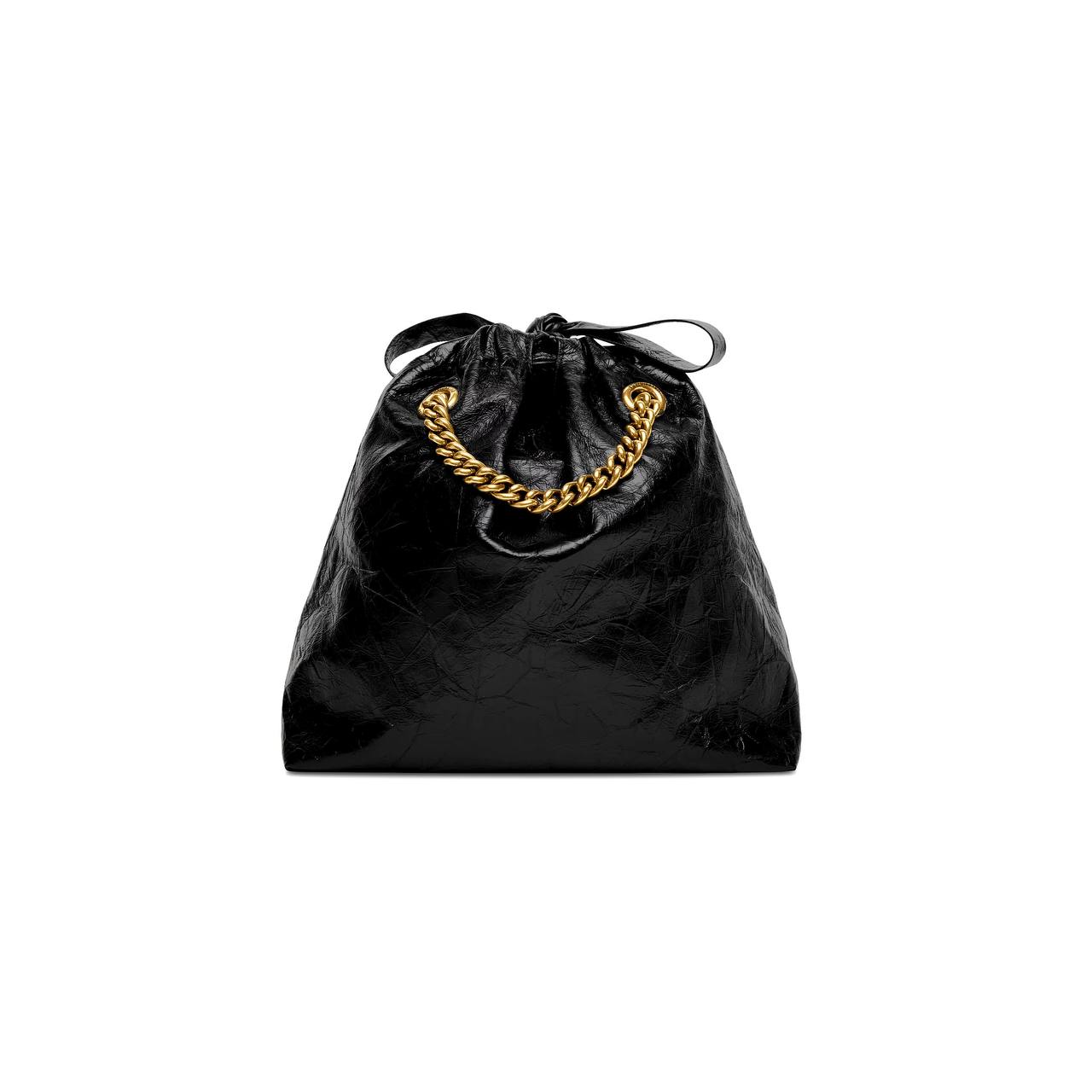 WOMEN'S CRUSH SMALL TOTE BAG IN BLACK