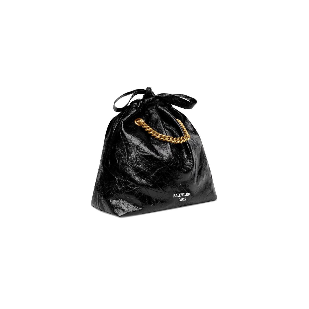 WOMEN'S CRUSH SMALL TOTE BAG IN BLACK